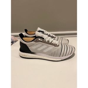 Adidas AC8141 Solar Drive Womens Running Sneakers Shoes - Black,White - Size 7.5